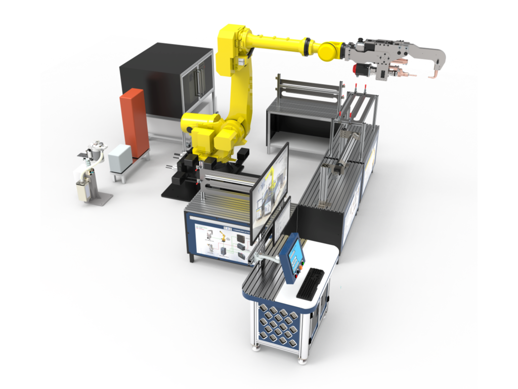 Spot Welding Robotic Training Cell (HA-RC-101) from Hytech Automation