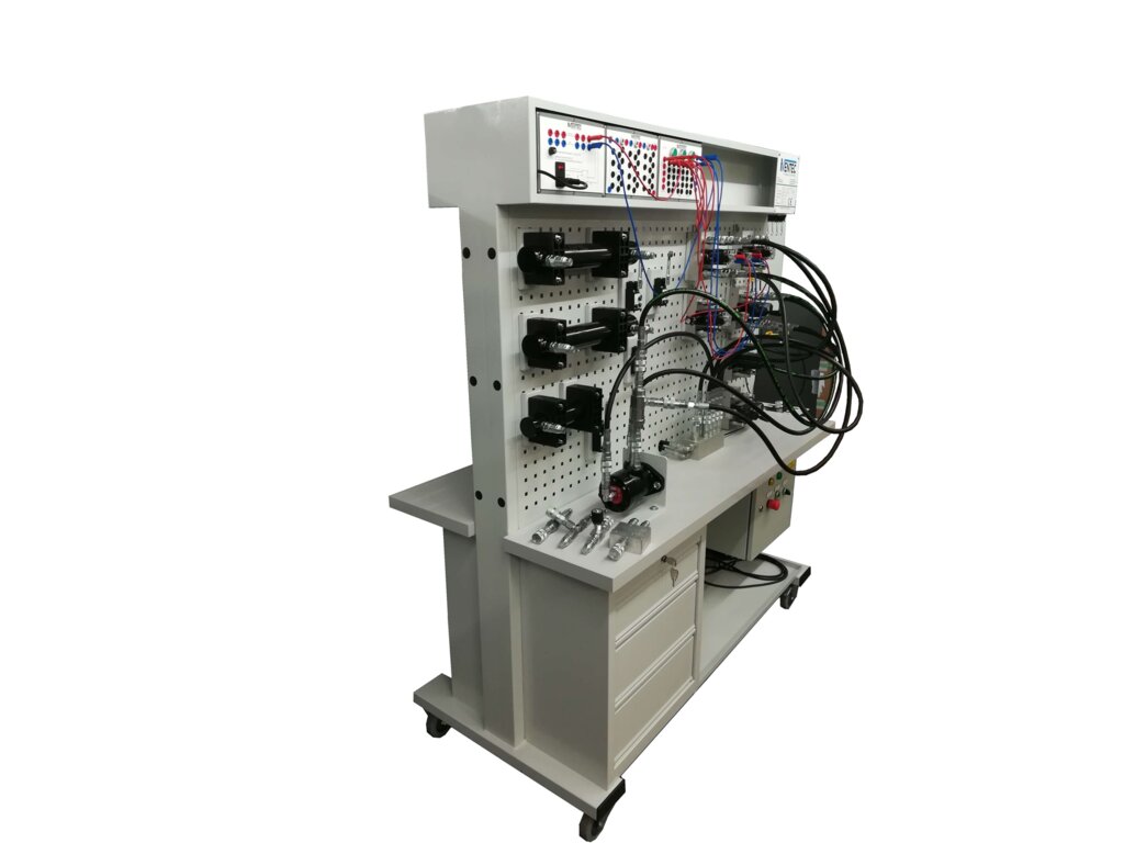 Hydraulic double-sided test bench with fixed displacement pump (DMSD-01) from Iventec