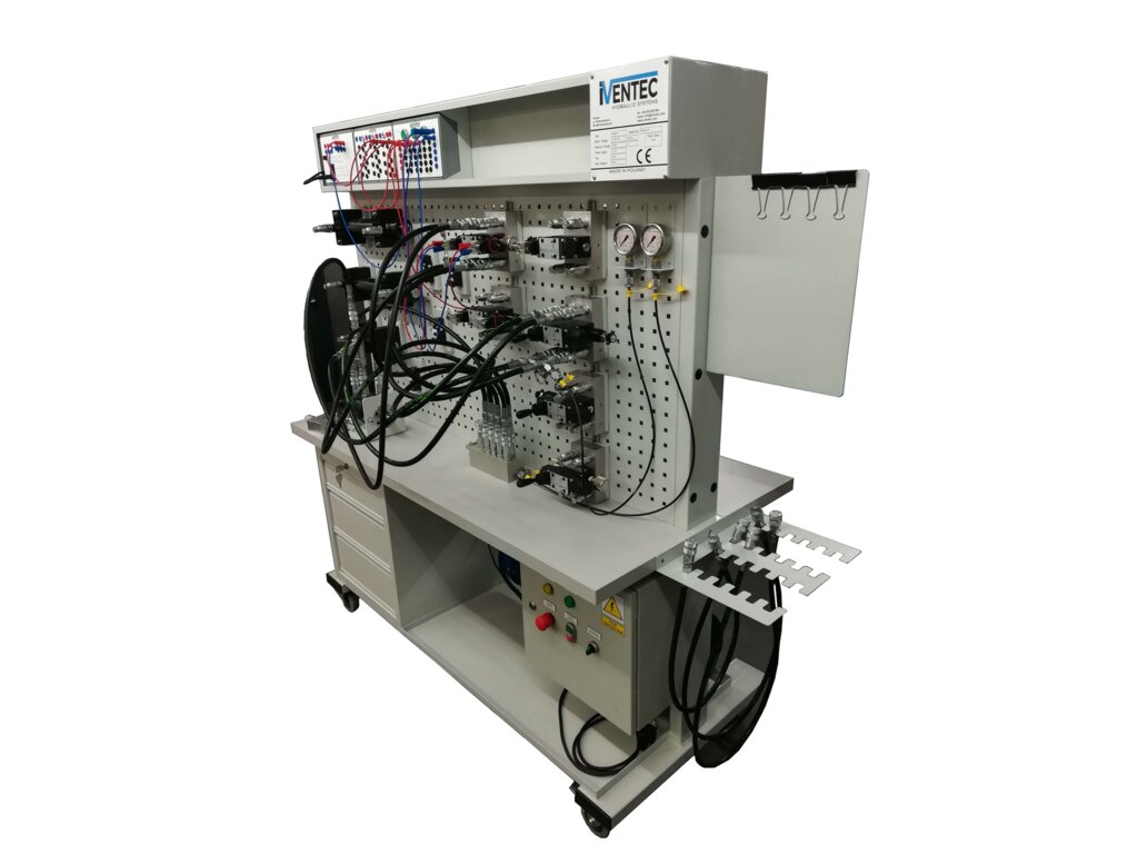 Hydraulic double-sided test bench with fixed displacement pump (DMSD-01) from Iventec