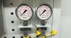 Hydraulic double-sided test bench with fixed displacement pump