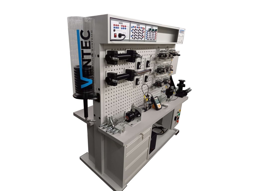 Hydraulic double-sided test bench with variable displacement pump (DMSD-02) from Iventec