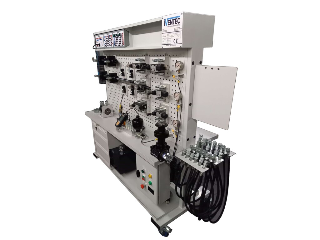 Hydraulic double-sided test bench with variable displacement pump (DMSD-02) from Iventec