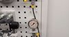 Hydraulic double-sided test bench with variable displacement pump