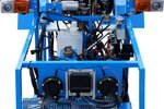 System of electrical equipment of modernised tractors Belarus, NTC-15.02, made for education and training, produced by NTP Centr, front view