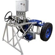 Hydrostatic steering system of tractor MTZ-80.1, NTC-15.39.6, made for education and training, produced by NTP Centr