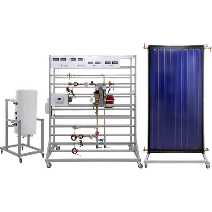 NTC-20.83 Solar power unit with flat-plate collector, made for education and training, produced by NTP Centr