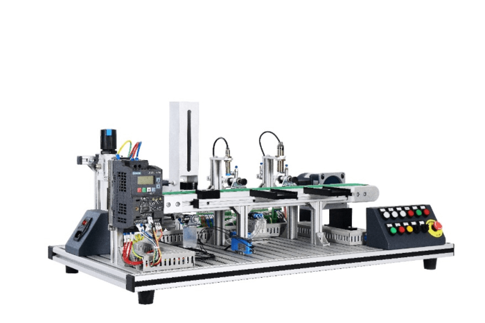 PLC Programming Execution Training System, made for education and training, produced by Rhein Koester in Germany